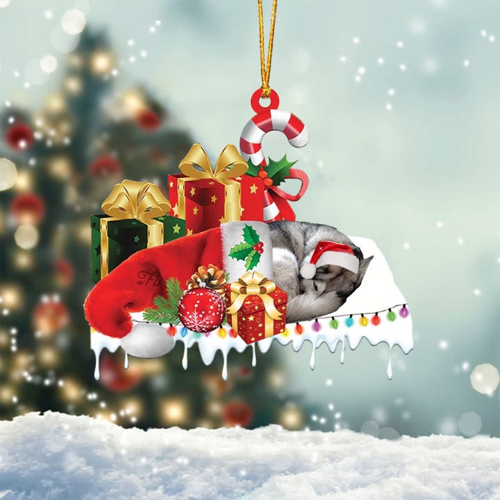 MollyTee COCKAPOO (BLACK) MERRY CHRISTMAS HANGING ORNAMENT - image 2