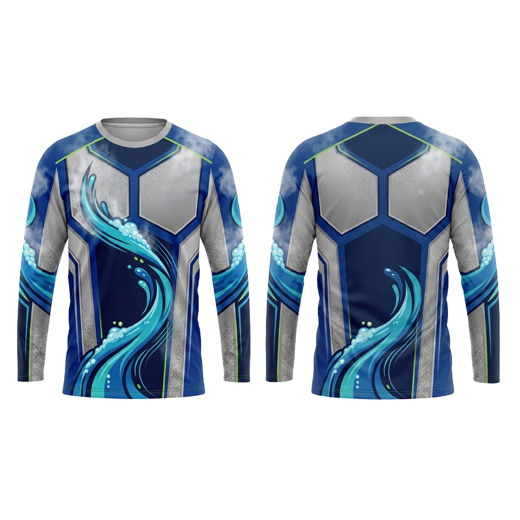 Custom Silver Armor Carpet Cleaning Uniform Shirt