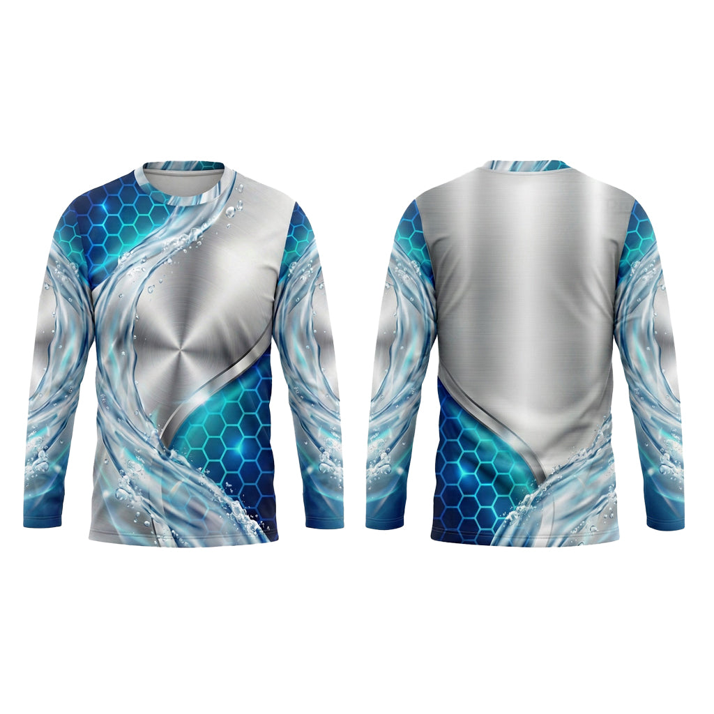 Custom Ice Splash Uniform Pressure Washing Shirt