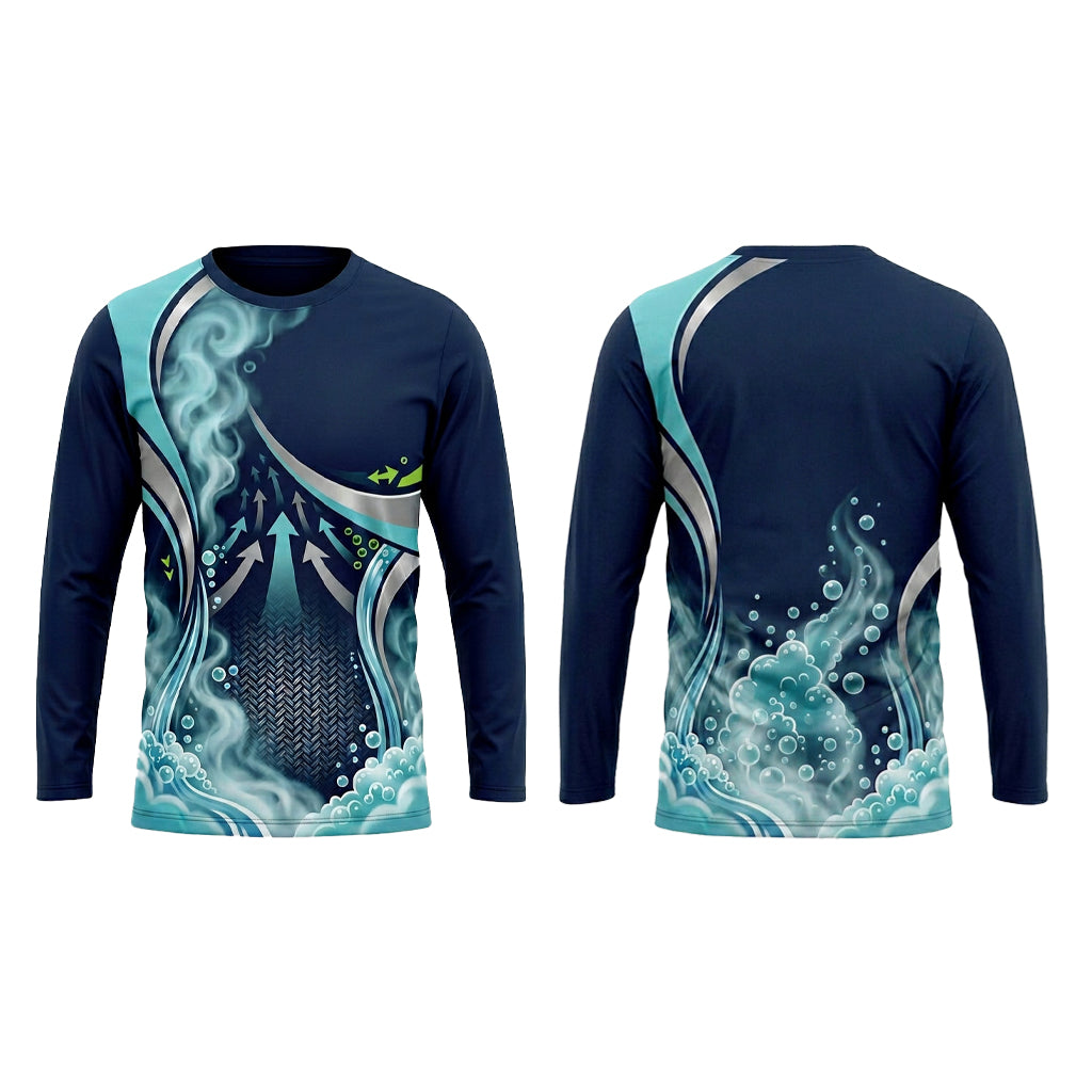 Custom Steam Arrow Carpet Cleaning Uniform Shirt