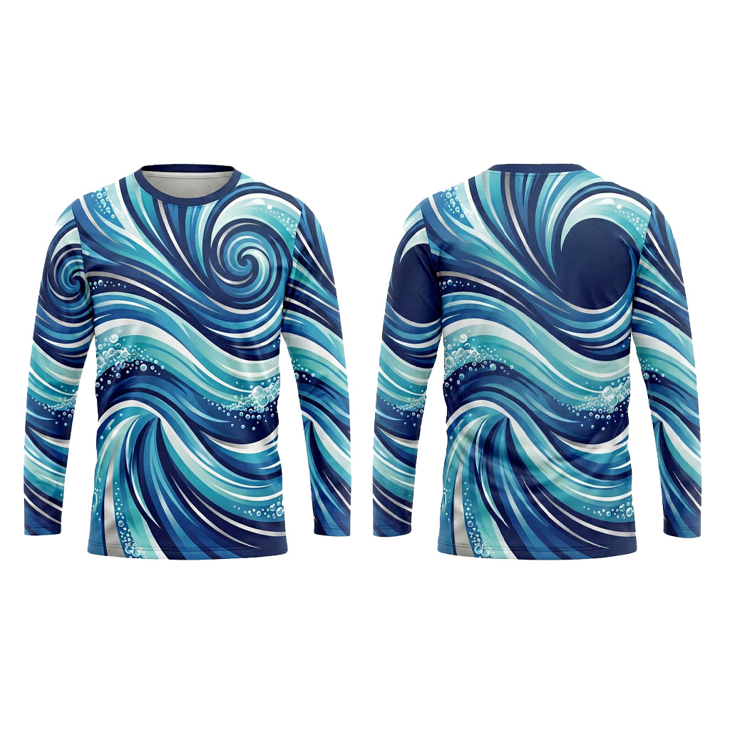Custom Cyan Jet Uniform Pressure Washing Shirt