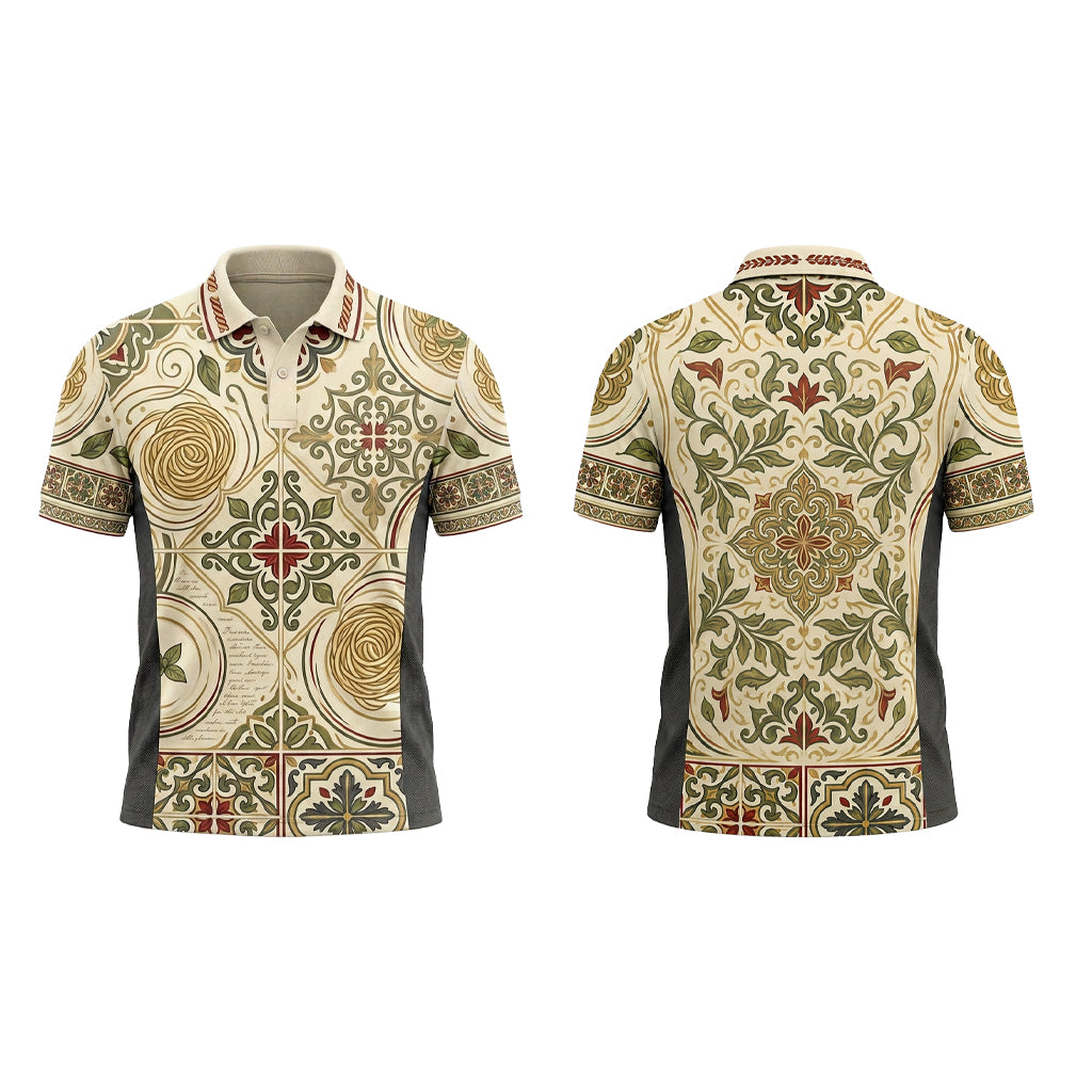 Custom Italian Bistro Pasta Restaurant Uniform Shirt