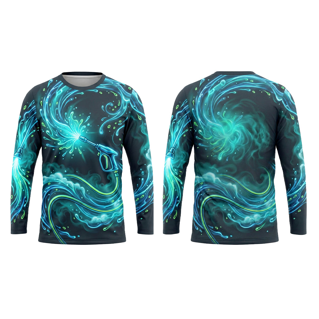 Custom Pressure Wand Uniform Pressure Washing Shirt