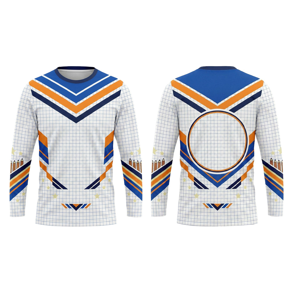 Custom School Spirit Shield School Camp Uniform Shirt