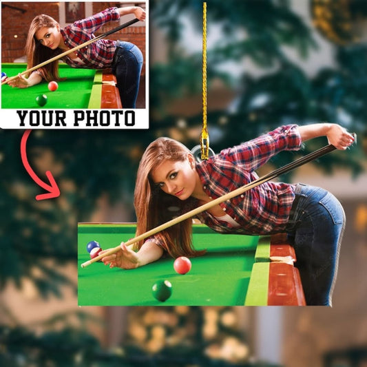 MollyTee Custom Photo Christmas Hunting Ornament For Deer Hunting Lovers - image 2
