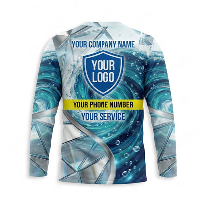 Custom Bleach-Resistant Pressure Washing Uniform Shirt 141
