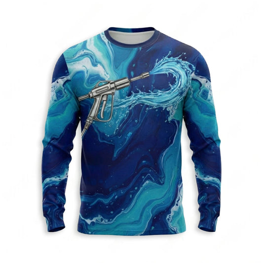 Custom Bleach-Resistant Pressure Washing Uniform Shirt 148
