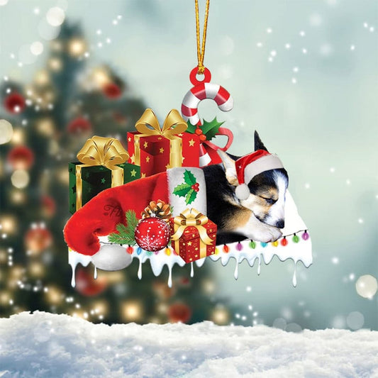 MollyTee SHELTIE MERRY CHRISTMAS HANGING ORNAMENT - image 2