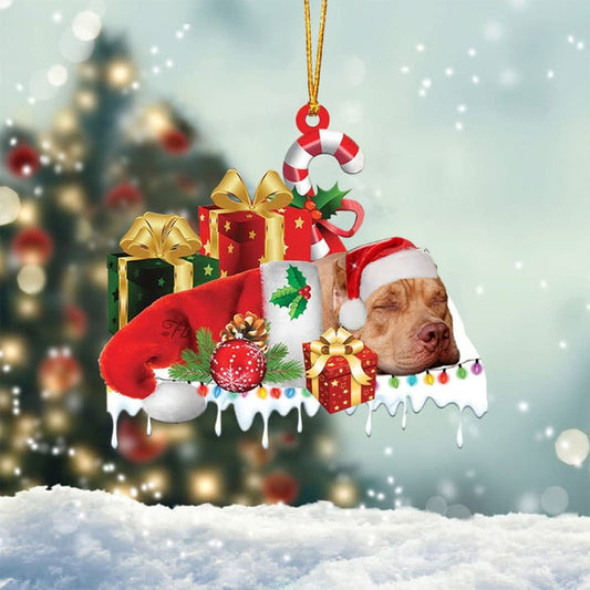 MollyTee CAVALIER KING CHARLES SPANIEL MERRY CHRISTMAS HANGING ORNAMENT - image 2