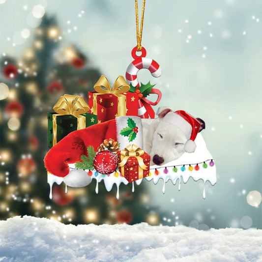 MollyTee HUSKY MERRY CHRISTMAS HANGING ORNAMENT - image 2