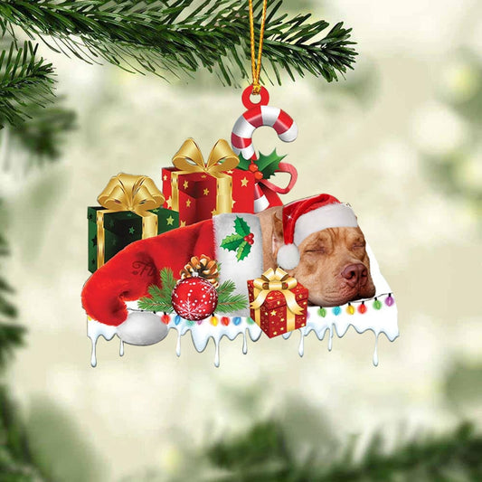 MollyTee CAVALIER KING CHARLES SPANIEL MERRY CHRISTMAS HANGING ORNAMENT - image 1
