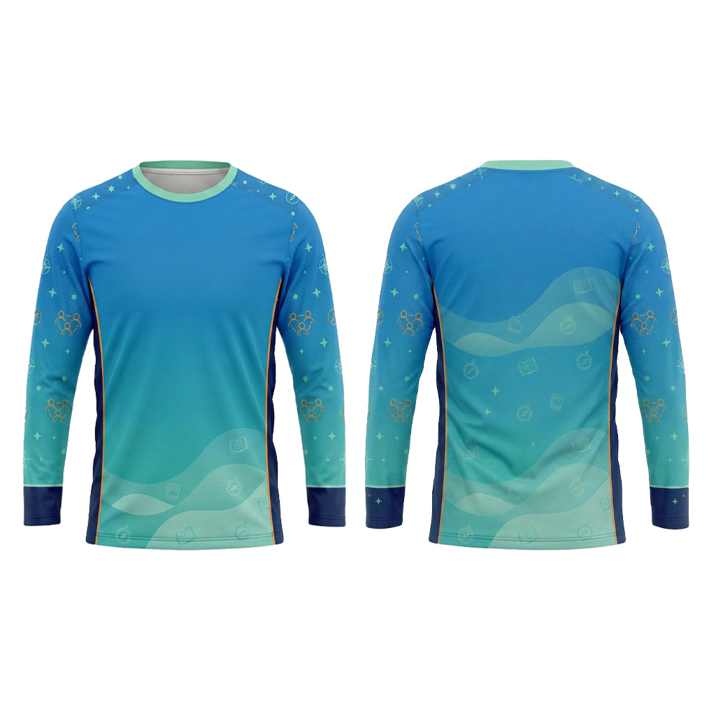 Custom Varsity Academy School Camp Uniform Shirt