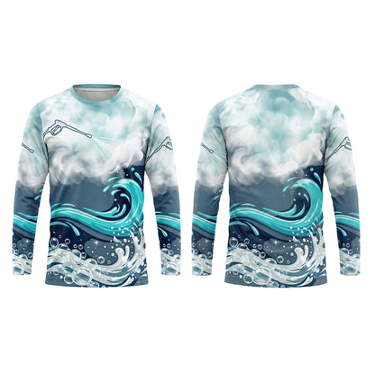 Custom Storm Wash Performance Pressure Washing Shirt
