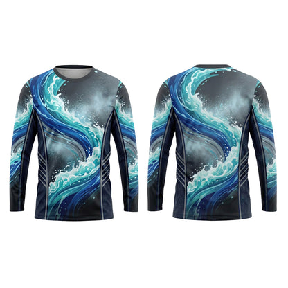 Custom Deep Sea Performance Pressure Washing Shirt