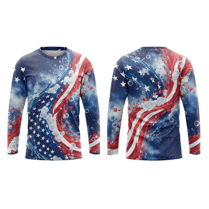 Custom Electric Spray Performance Pressure Washing Shirt