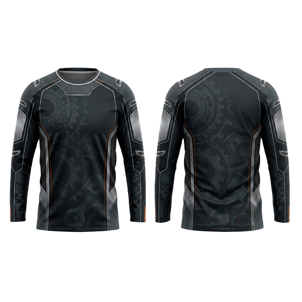 Custom Engine Gear Automotive Work Uniform Shirt