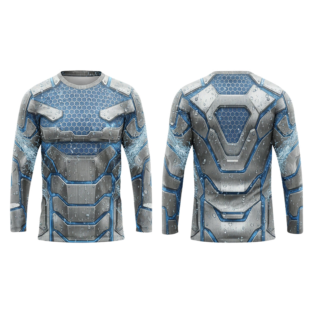 Custom Ocean Surge Performance Pressure Washing Shirt