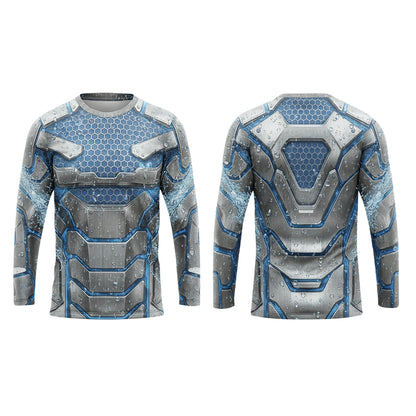 Custom Ocean Surge Performance Pressure Washing Shirt