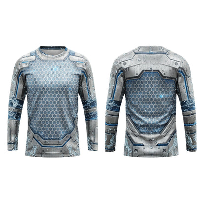 Custom Hydro Stripe Service Pressure Washing Shirt