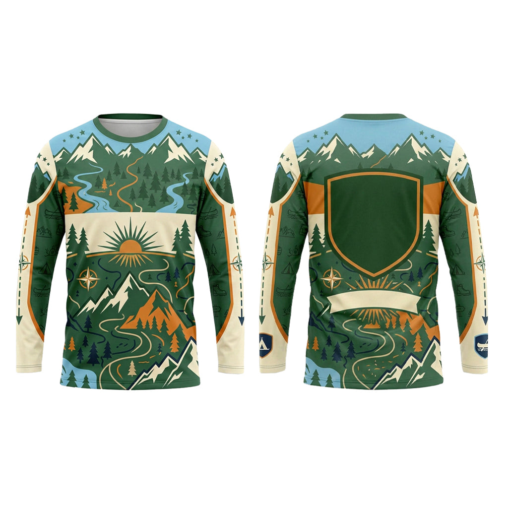 Custom Outdoor Adventure School Camp Uniform Shirt