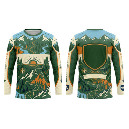 Custom Outdoor Adventure School Camp Uniform Shirt