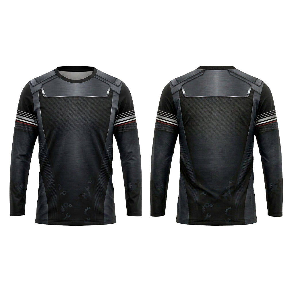 Custom Steel Shoulder Automotive Work Uniform Shirt