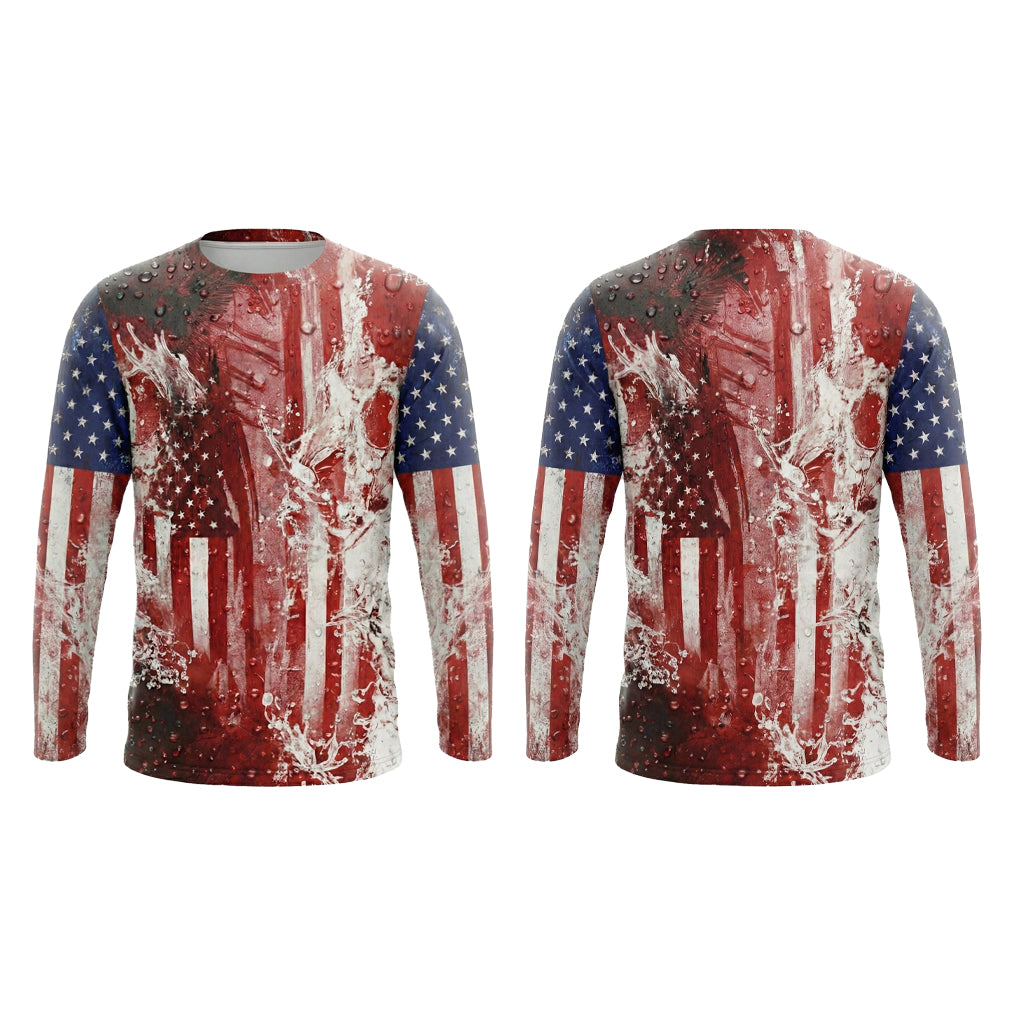 Custom Driveway Stripe Crew Pressure Washing Shirt