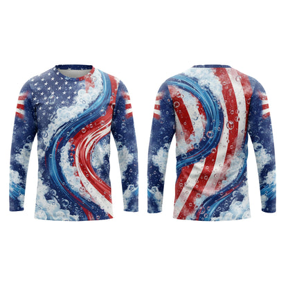 Custom Water Ribbon Performance Pressure Washing Shirt