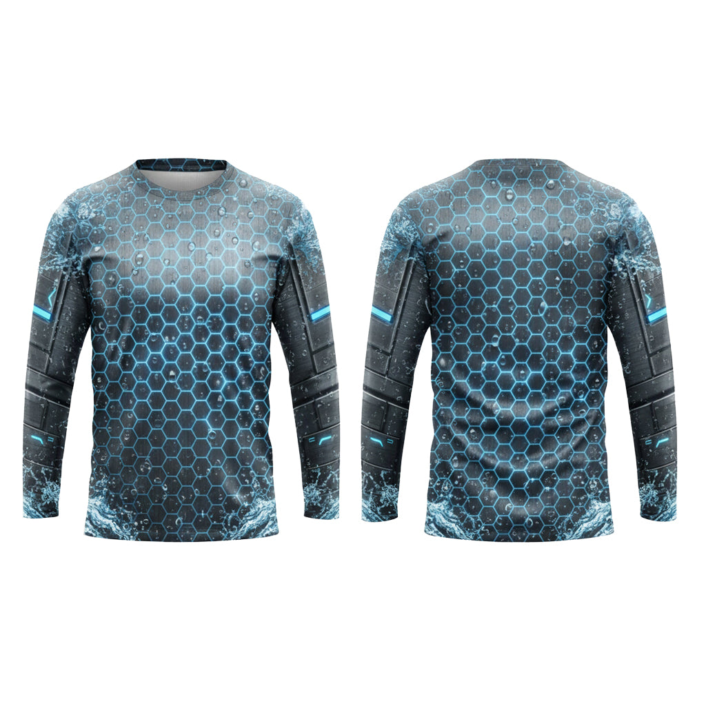 Custom Spray Shield Uniform Pressure Washing Shirt