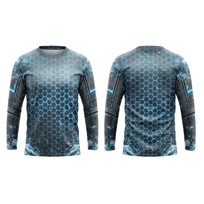 Custom Spray Shield Uniform Pressure Washing Shirt