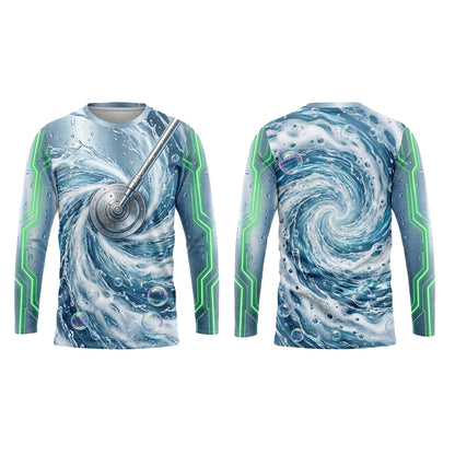 Custom Storm Wash Uniform Pressure Washing Shirt