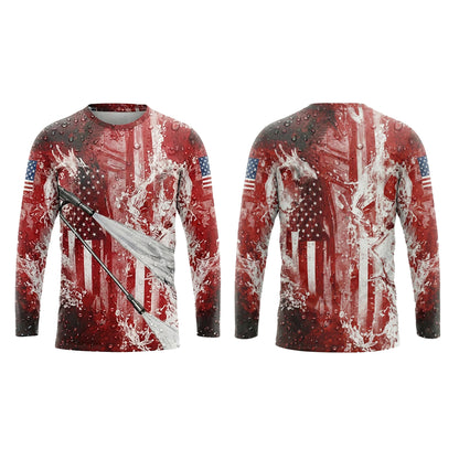 Custom Spray Shield Crew Pressure Washing Shirt