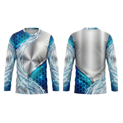 Custom Ice Splash Uniform Pressure Washing Shirt