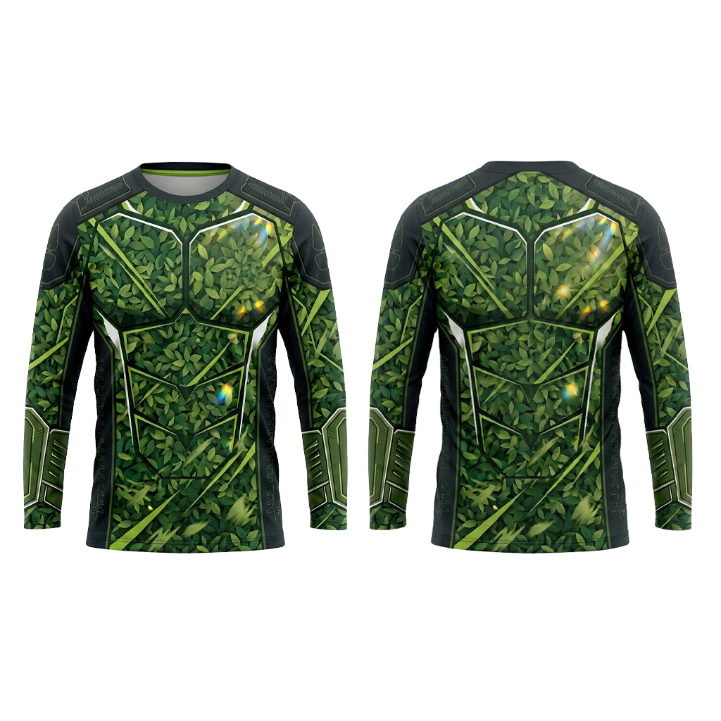 Custom Leaf Armor Landscaping Uniform Shirt