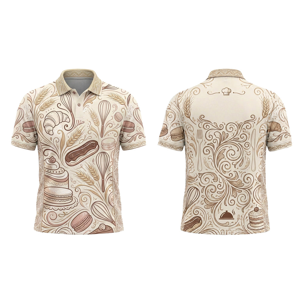 Custom Bakery Dessert Restaurant Uniform Shirt