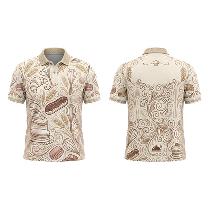 Custom Bakery Dessert Restaurant Uniform Shirt