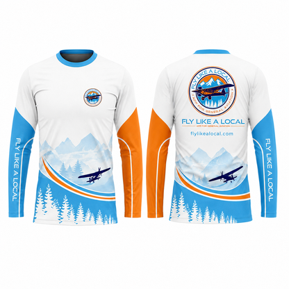 Custom Fly Like A Local Version 4 General Aviation Shirt