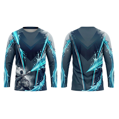Custom Lime Mist Pro Pressure Washing Shirt