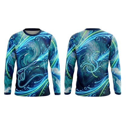 Custom Clean Water Workwear Pressure Washing Shirt