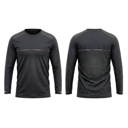 Custom Carbon Fiber Panel Automotive Work Uniform Shirt