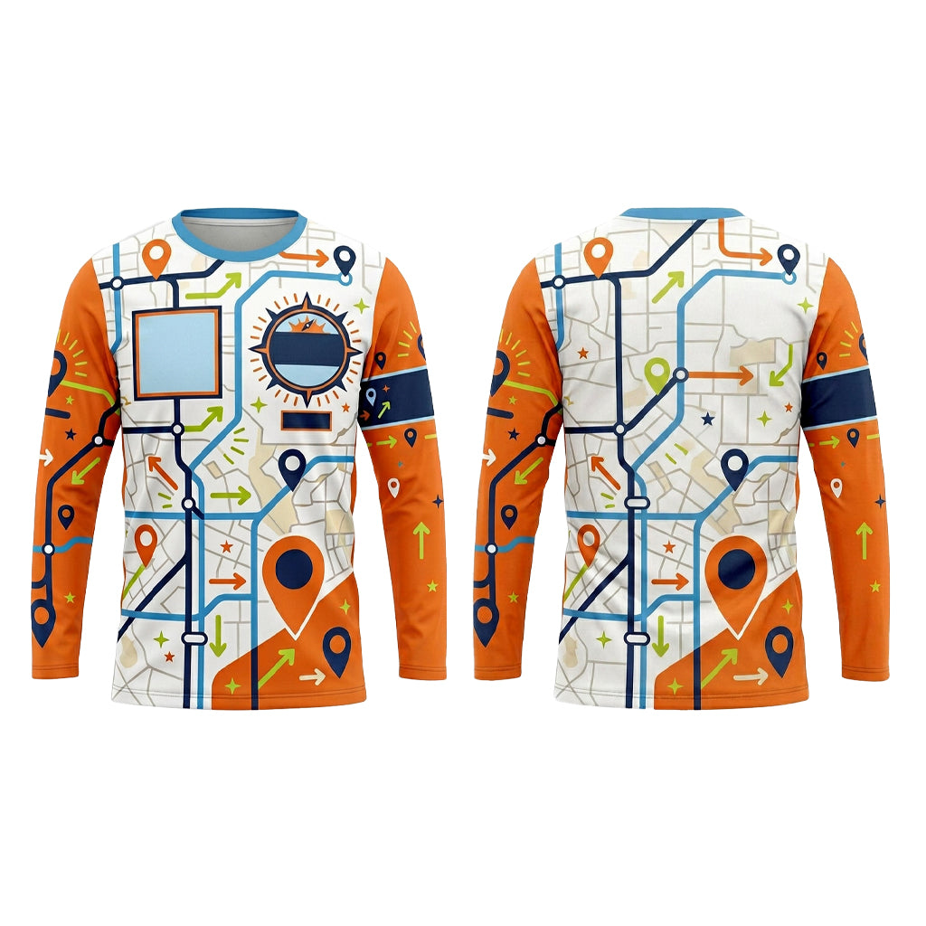 Custom Academic Crest School Camp Uniform Shirt