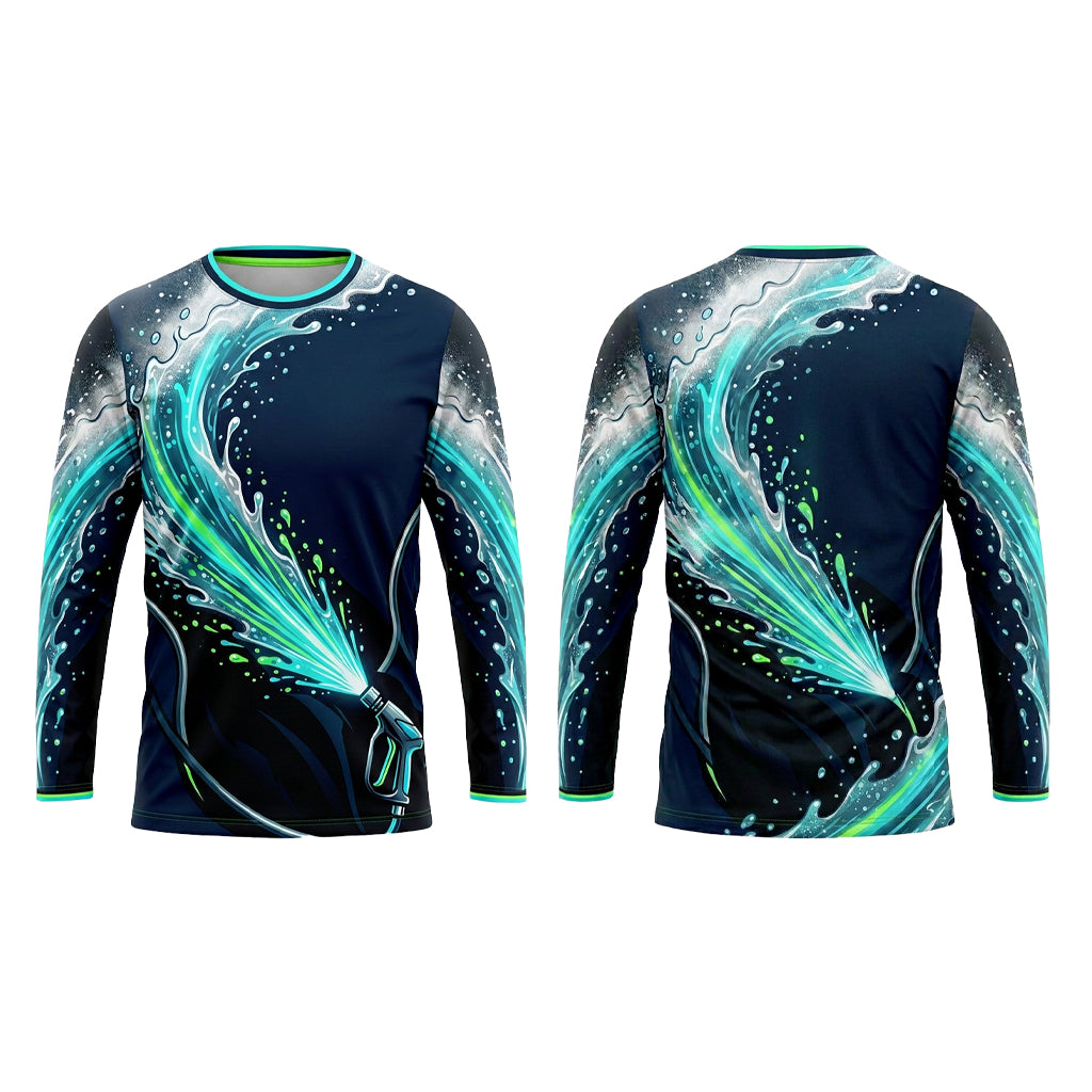 Custom Rapid Rinse Crew Pressure Washing Shirt