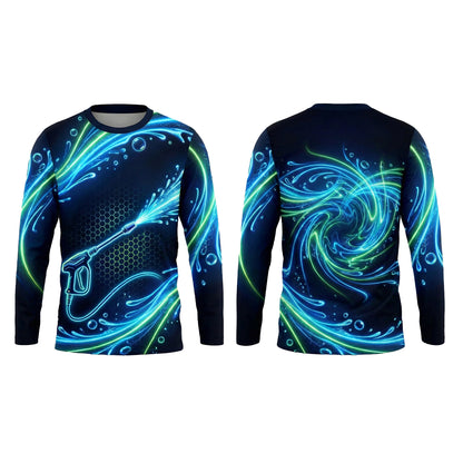 Custom Rapid Rinse Service Pressure Washing Shirt