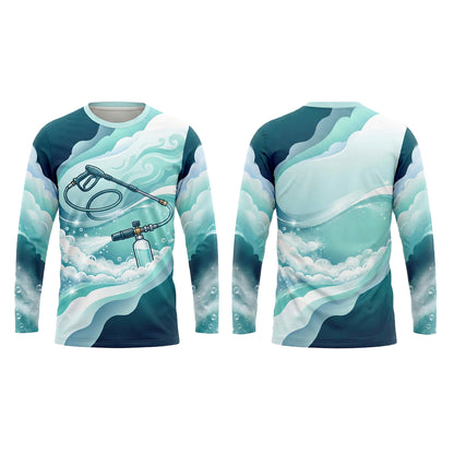 Custom Rapid Rinse Workwear Pressure Washing Shirt