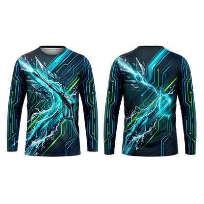 Custom Turbo Wash Workwear Pressure Washing Shirt