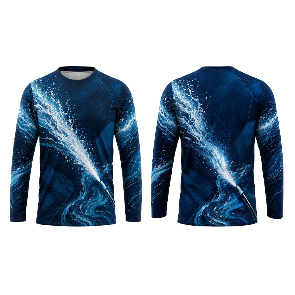 Custom Soft Wash Performance Pressure Washing Shirt