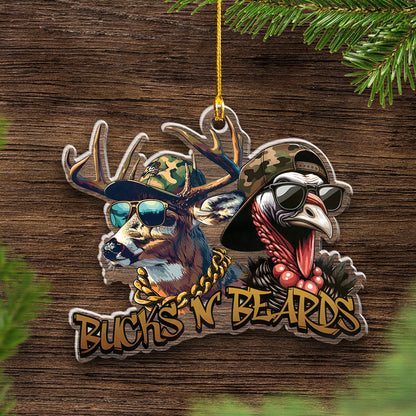 MollyTee Personalized Funny Bucks Ornament Cool Gift for Hunters & Outdoorsmen - image 3