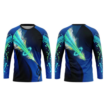 Custom Surface Cleaner Uniform Pressure Washing Shirt