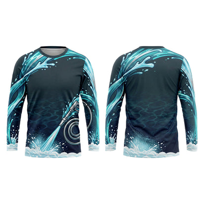 Custom Power Jet Performance Pressure Washing Shirt
