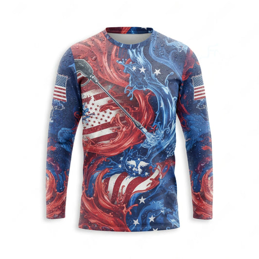 Custom Bleach-Resistant Pressure Washing Uniform Shirt 132